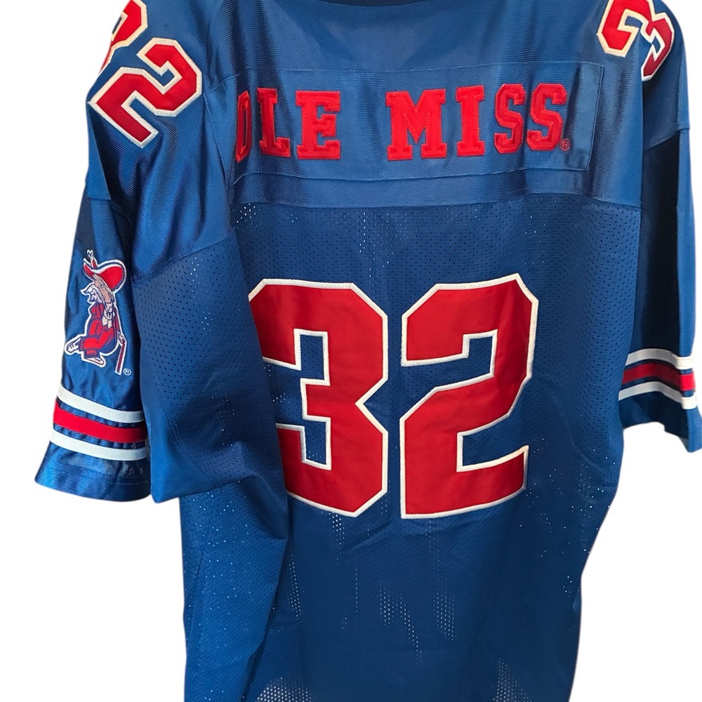 Ole Miss Buffalo Vintage Men’s Colosseum The Authentic Football Jersey Size XL